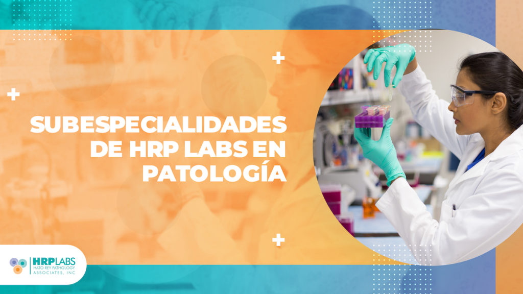 Subespecialidades de HRP Labs en Patología