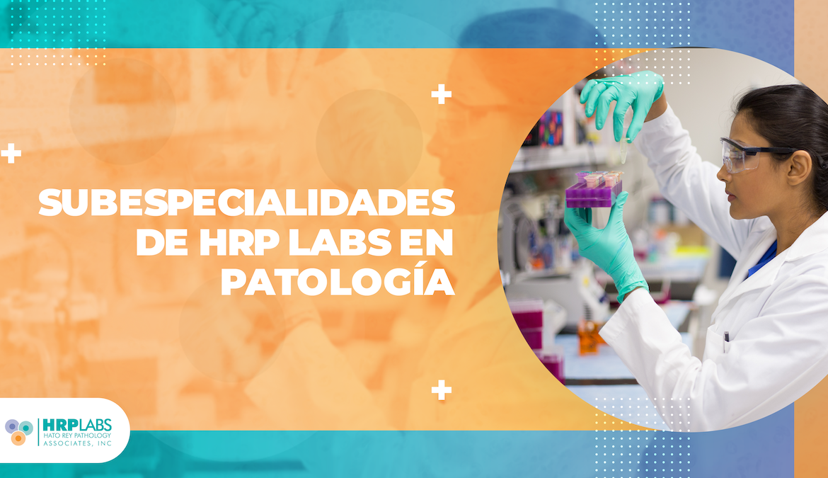Subespecialidades de HRP Labs en Patología